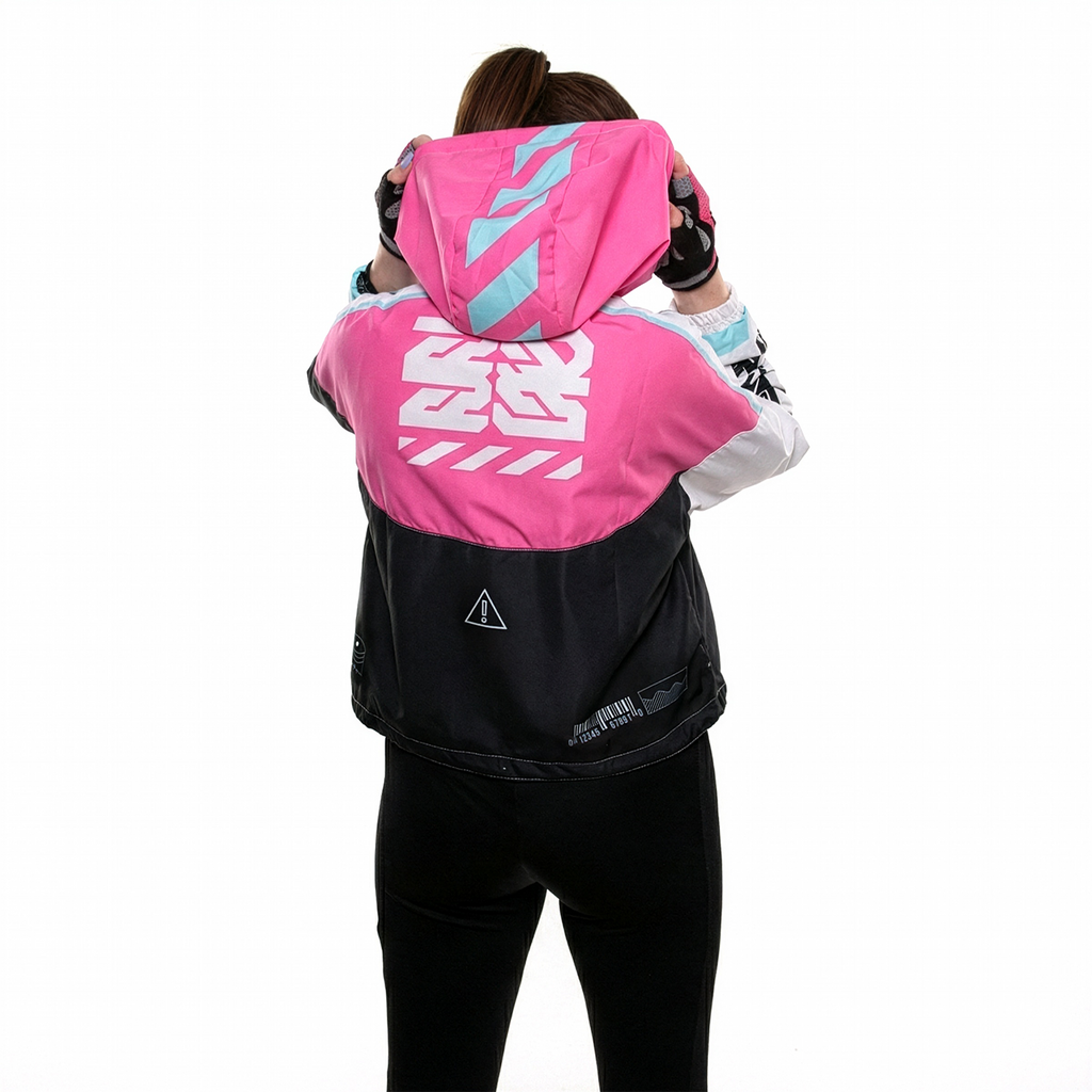 PINK OPERATIVE | Coupe-Vent Cropped