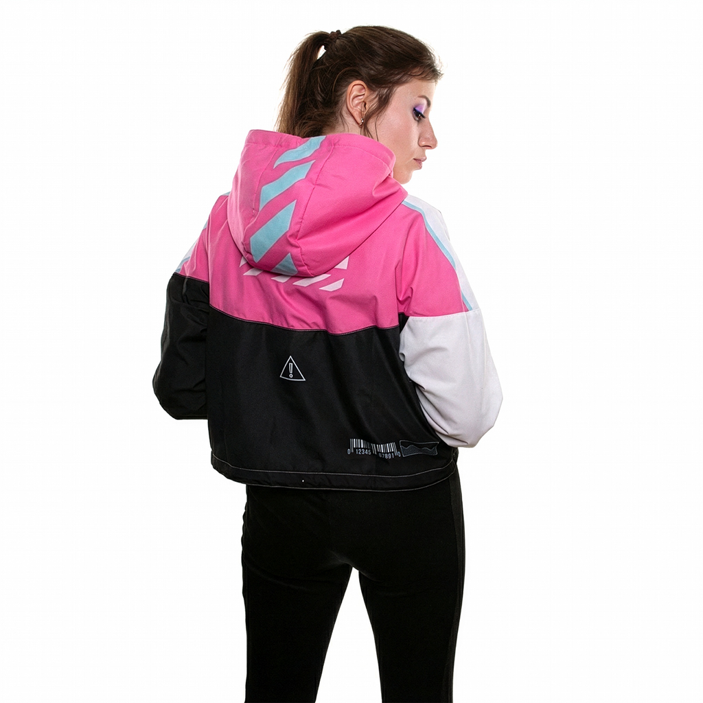 PINK OPERATIVE | Coupe-Vent Cropped